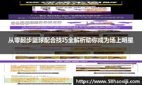 从零起步篮球配合技巧全解析助你成为场上明星